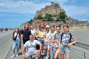 Visite du Mont-Saint Michel - juin 2025