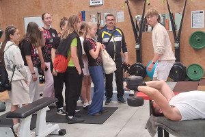 Visite du gymnase avec le Musculation Haltérophilie Retiers - juin 2025