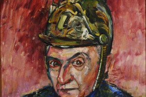  Autoportrait au casque de pompier