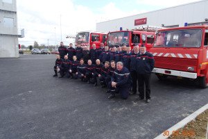 Les sapeurs pompiers de Retiers