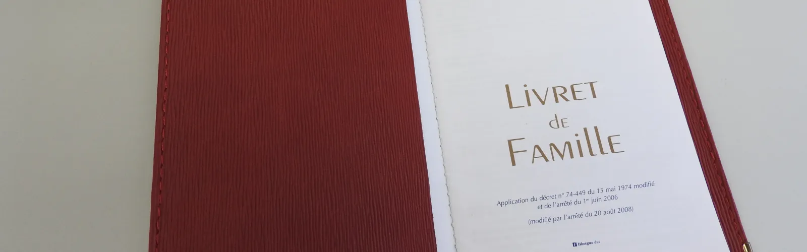 Livret de famille