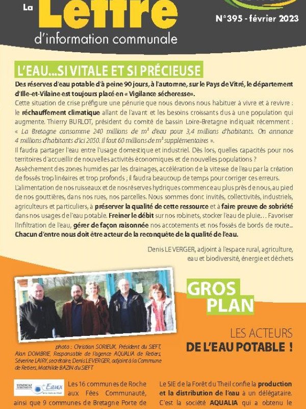 Lettre de février 2023