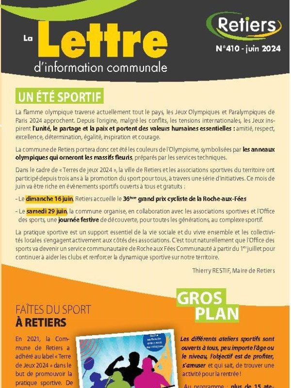 Lettre juin 2024