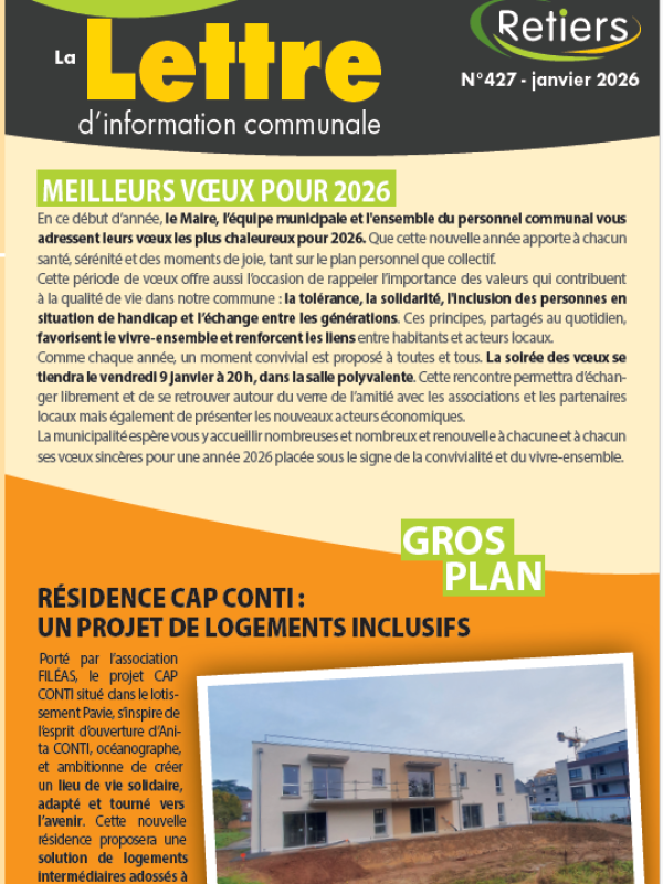 Lettre de Retiers