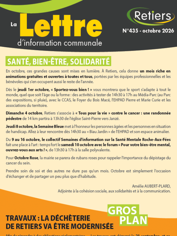 Lettre octobre 2026
