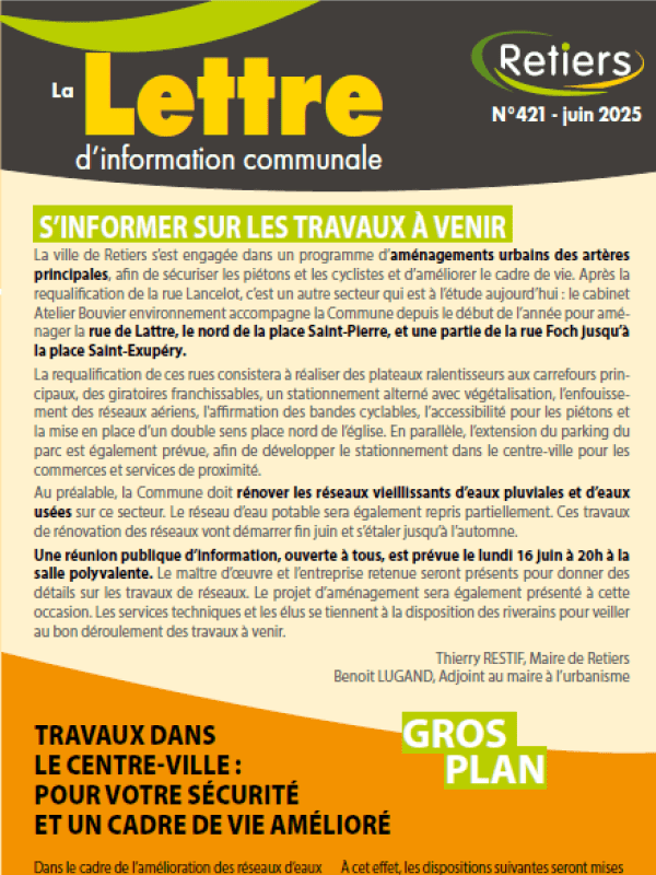 Lettre de juin