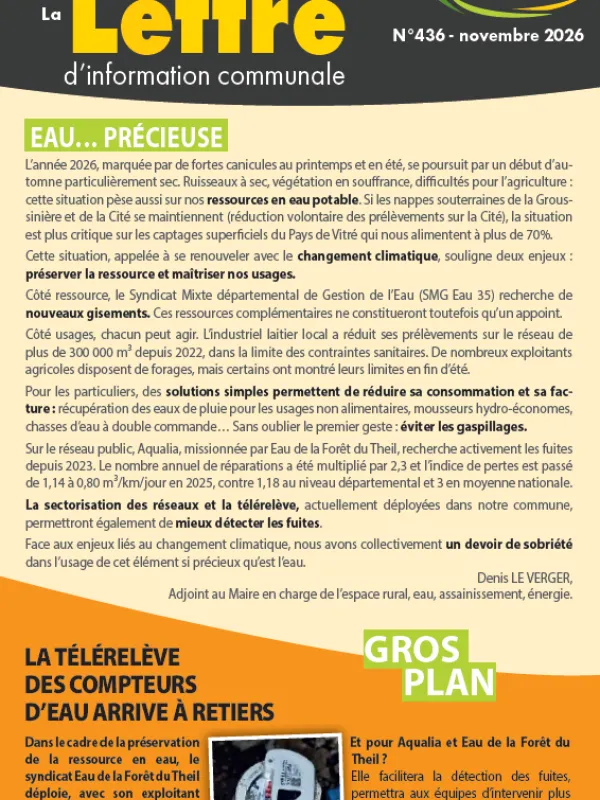Lettre de novembre